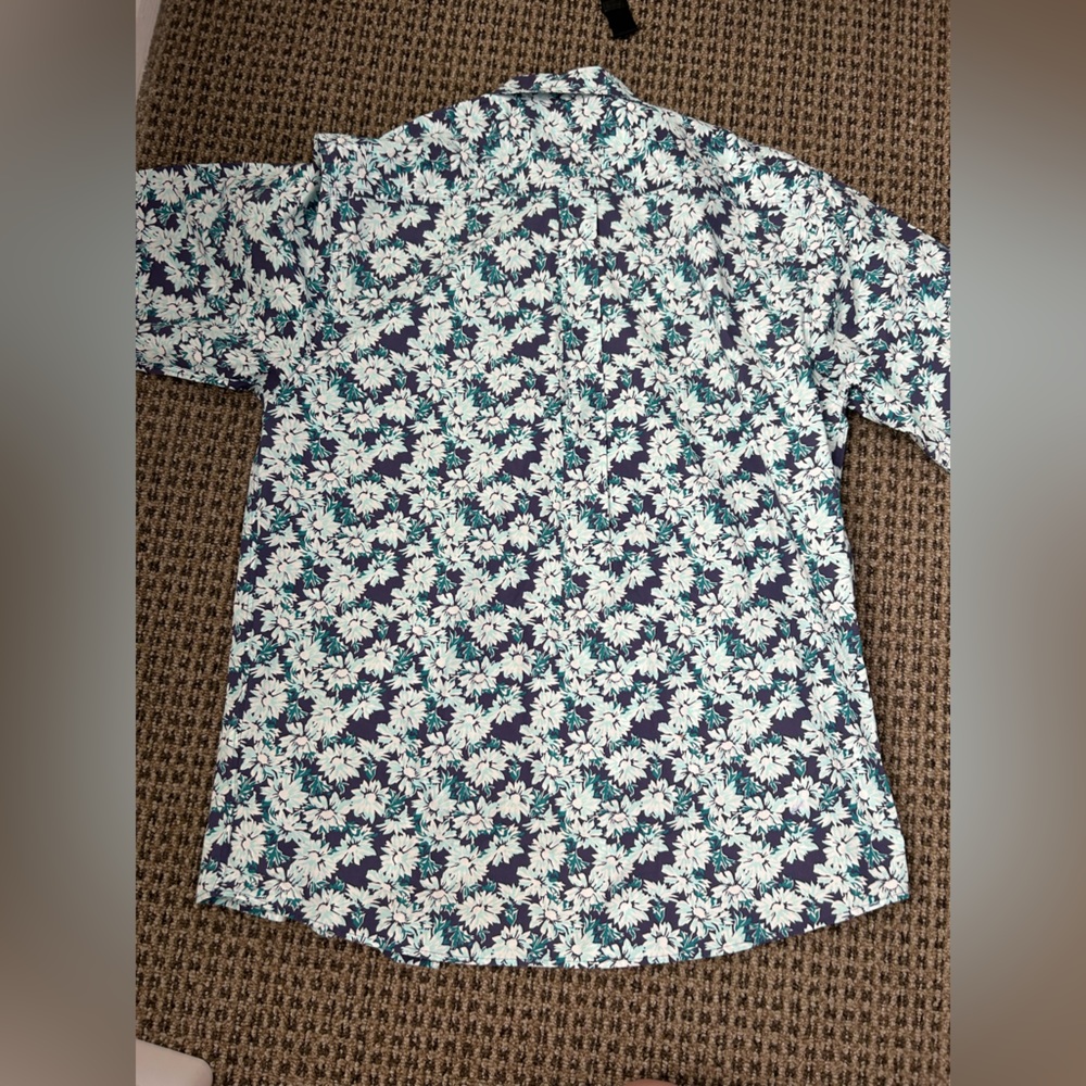 Ariat men's floral sunflower polo